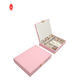 FSC Velvet Jewellery Organizer Display Boxes Boîtes à bijoux en cuir pour femmes