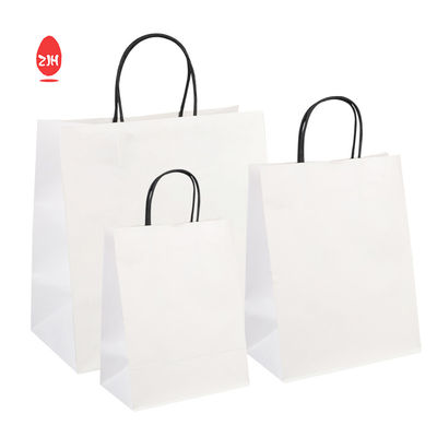 l'emballage de cadeau de 3x8.5 pouces met en sac l'habillement de GV emballant le sac de papier d'emballage avec la poignée