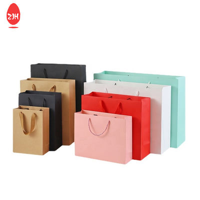 Sac en papier en cuir avec poignée rembourrée FSC