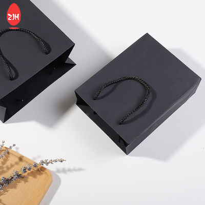 Sac en papier en cuir avec poignée rembourrée FSC