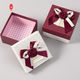 Boîte-cadeau se pliante de carton de ruban de luxe de boîte-cadeau de stratification de Matt grande
