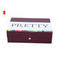 Boîte-cadeau magnétique de différentes couleurs avec ruban