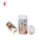 La boîte ronde de tube de papier de stratification de Matt réutilisent le tube de papier de métier de cadeau d'emballage