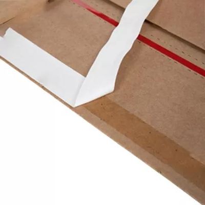 L'annonce de papier d'emballage d'enveloppe d'ODM a ridé l'emballage biodégradable d'expédition capitonné