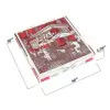 Boîte de stockage de pizza d'impression offset 4c 33*33cm Boîtes d'emballage réutilisables Boxese d'emballage