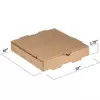 Boîte de stockage de pizza d'impression offset 4c 33*33cm Boîtes d'emballage réutilisables Boxese d'emballage