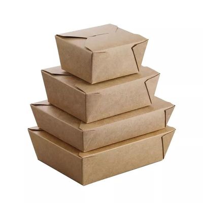 conteneurs jetables d'emballage alimentaire de 12.7cm gravant en refief la boîte d'emballage de restauration rapide