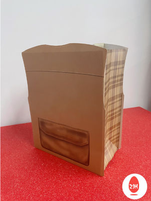 Le traiteur écologique de la nourriture 120gsm met en sac noir avec le logo personnalisé