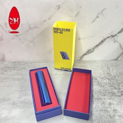 boîte d'emballage du parfum 300gsm pour l'huile essentielle de sérum de soins de la peau