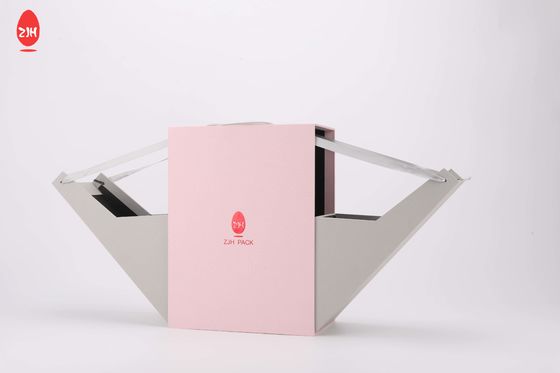 Place l'épousant rigide de luxe de velours de boîte-cadeau de faveur rond la forme de sac à main