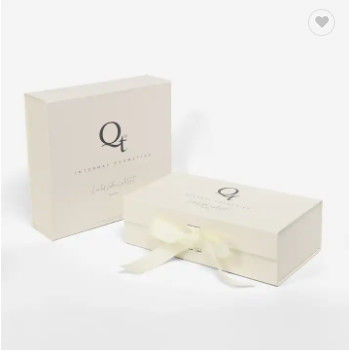 Le ruban se pliant imprimé fait sur commande de boîtes de carton vêtx la boîte de papier de cadeau biodégradable