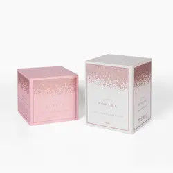 Carton Matte Cosmetic Boxes Open Door blanc Logo For Cosmetics fait sur commande